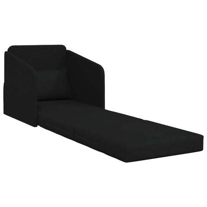 Divano letto Nero 65 x 80 x 83 cm Tessuto | homemem39