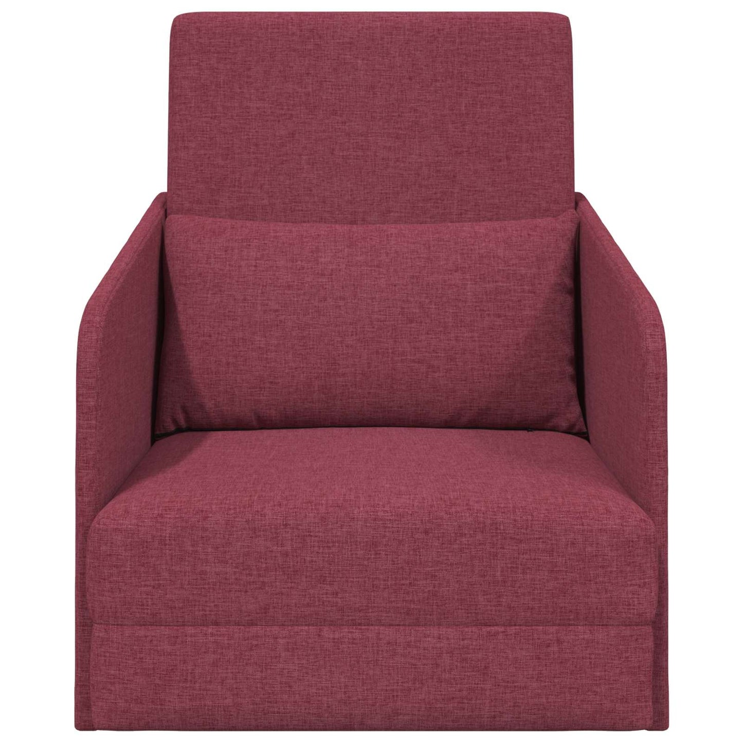 Divano letto Rosso Vino 65 x 80 x 83 cm Tessuto | homemem39