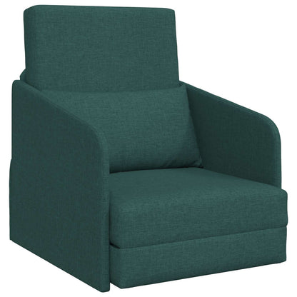 Divano letto Verde Scuro 65 x 80 x 83 cm Tessuto | homemem39