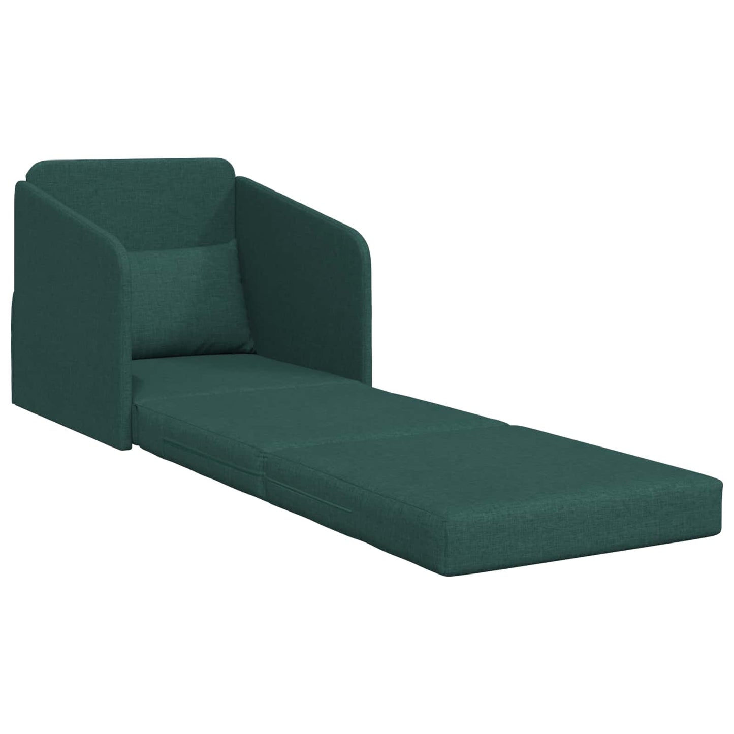Divano letto Verde Scuro 65 x 80 x 83 cm Tessuto | homemem39