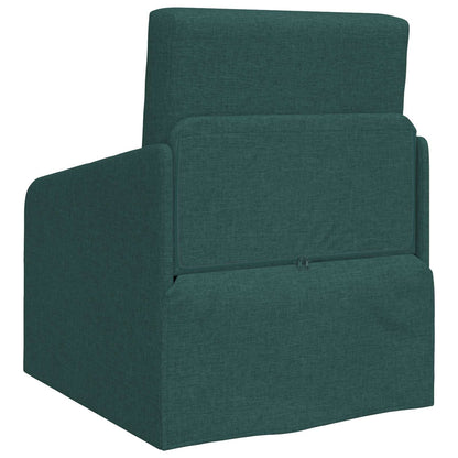 Divano letto Verde Scuro 65 x 80 x 83 cm Tessuto | homemem39