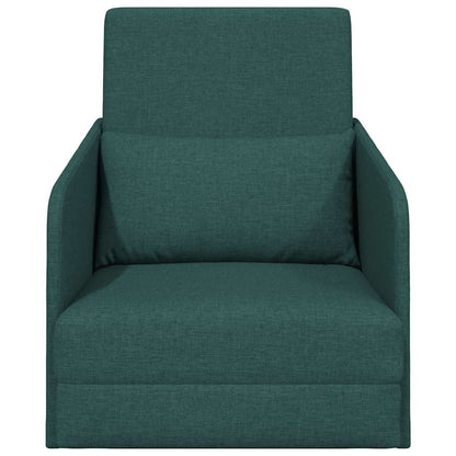 Divano letto Verde Scuro 65 x 80 x 83 cm Tessuto