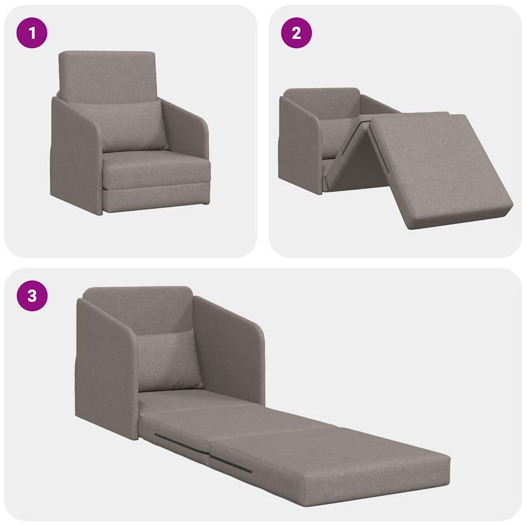 Divano letto Talpa 65 x 80 x 83 cm Tessuto - homemem39