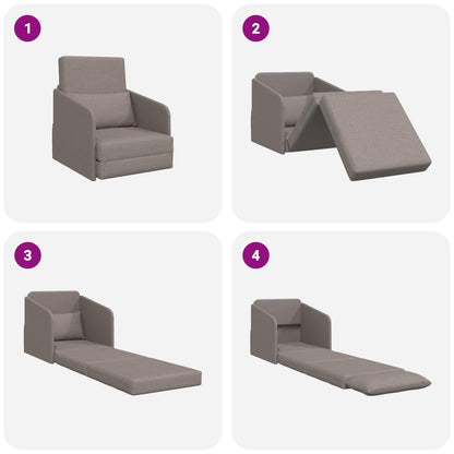 Divano letto Talpa 65 x 80 x 83 cm Tessuto