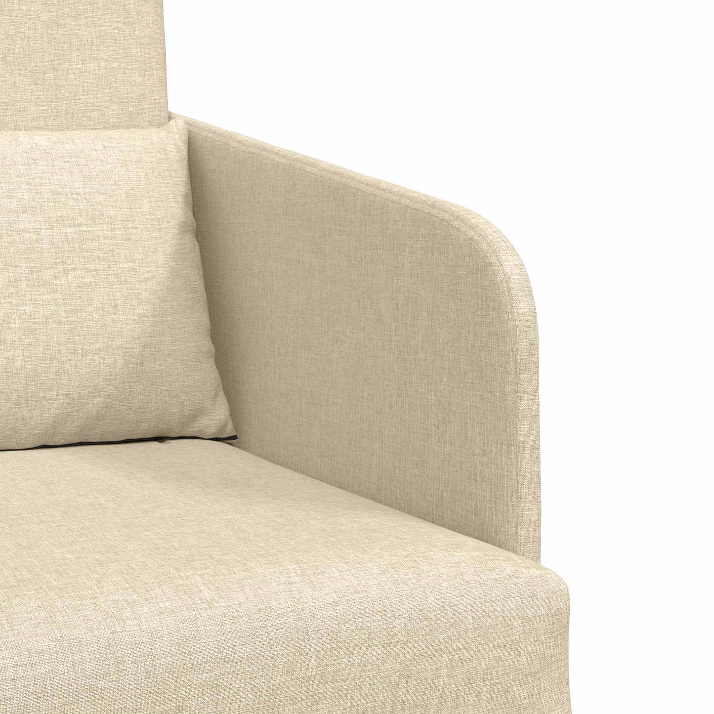 Divano letto Crema 65 x 80 x 83 cm Tessuto | homemem39