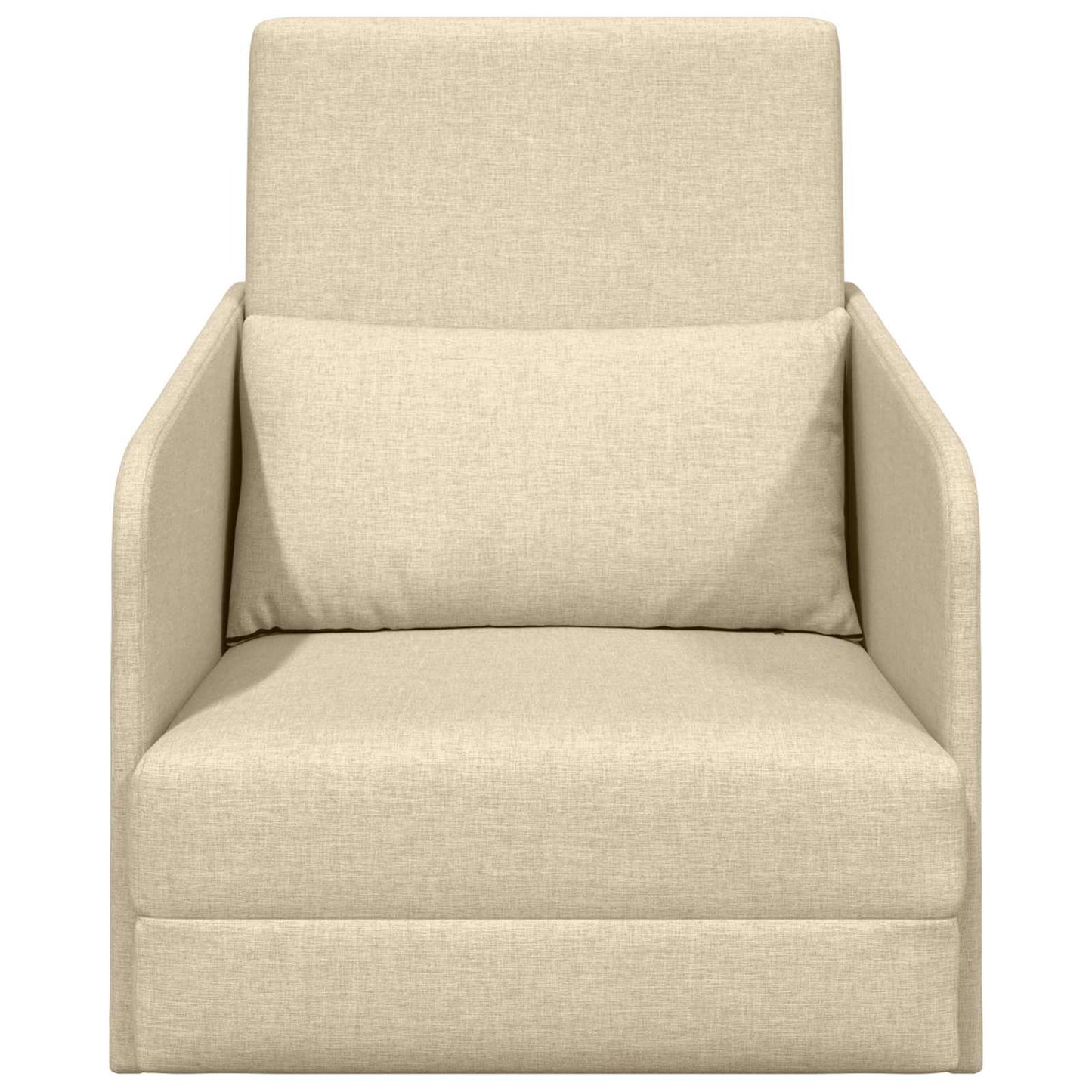 Divano letto Crema 65 x 80 x 83 cm Tessuto | homemem39