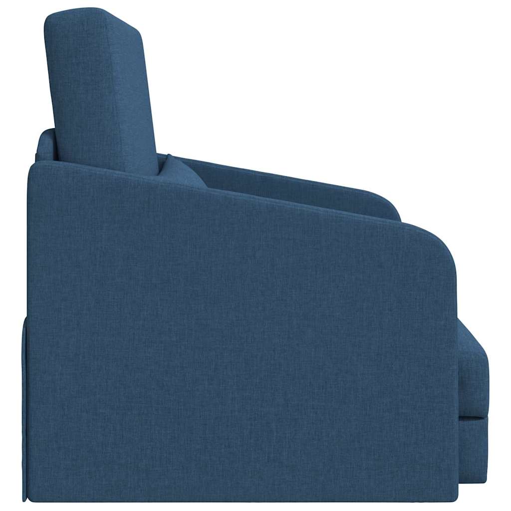 Divano letto Blu 65 x 80 x 83 cm Tessuto - homemem39