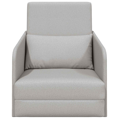 Divano letto Grigio Nuvola 65 x 80 x 83 cm Tessuto