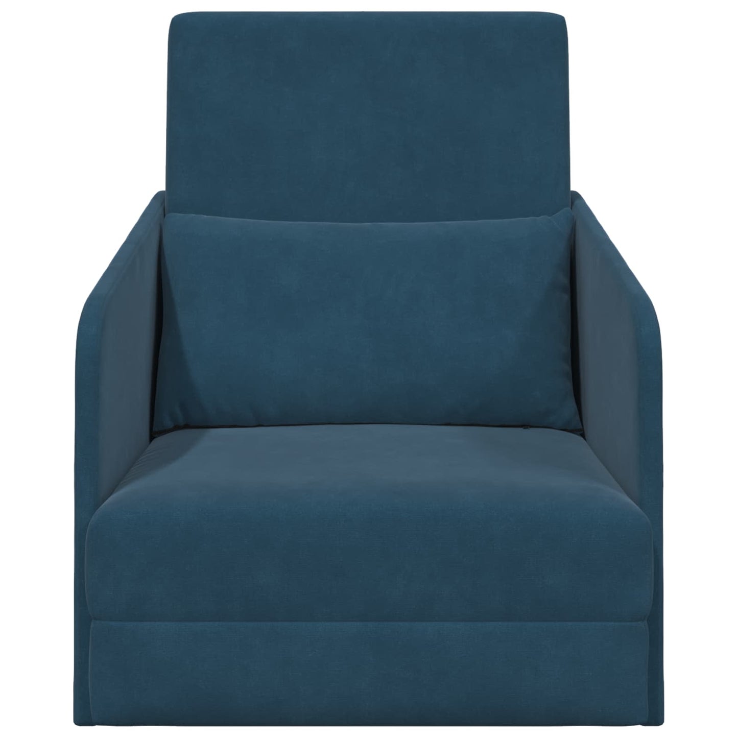 Divano letto Blu 65 x 80 x 83 cm Velluto | homemem39