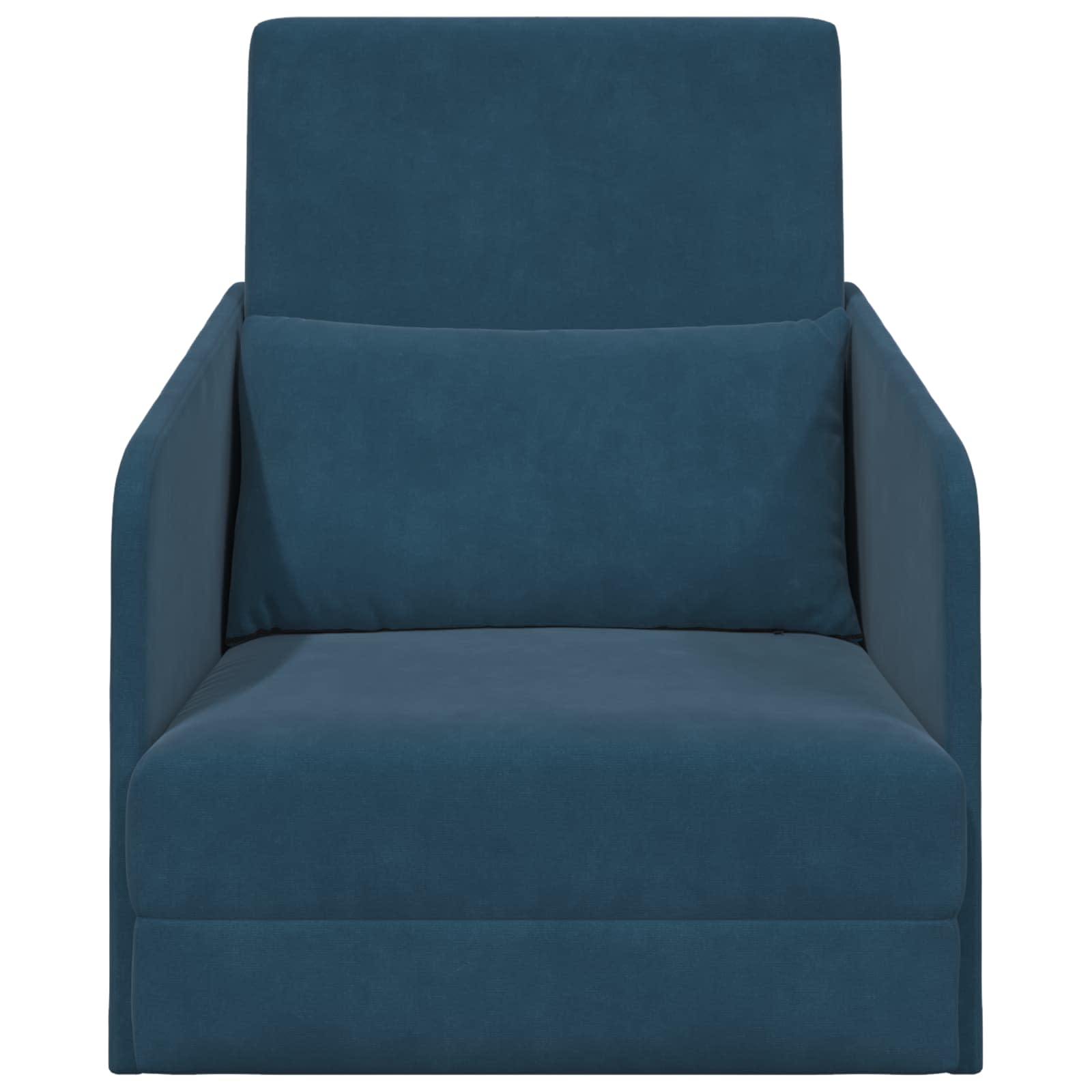 Divano letto Blu 65 x 80 x 83 cm Velluto | homemem39