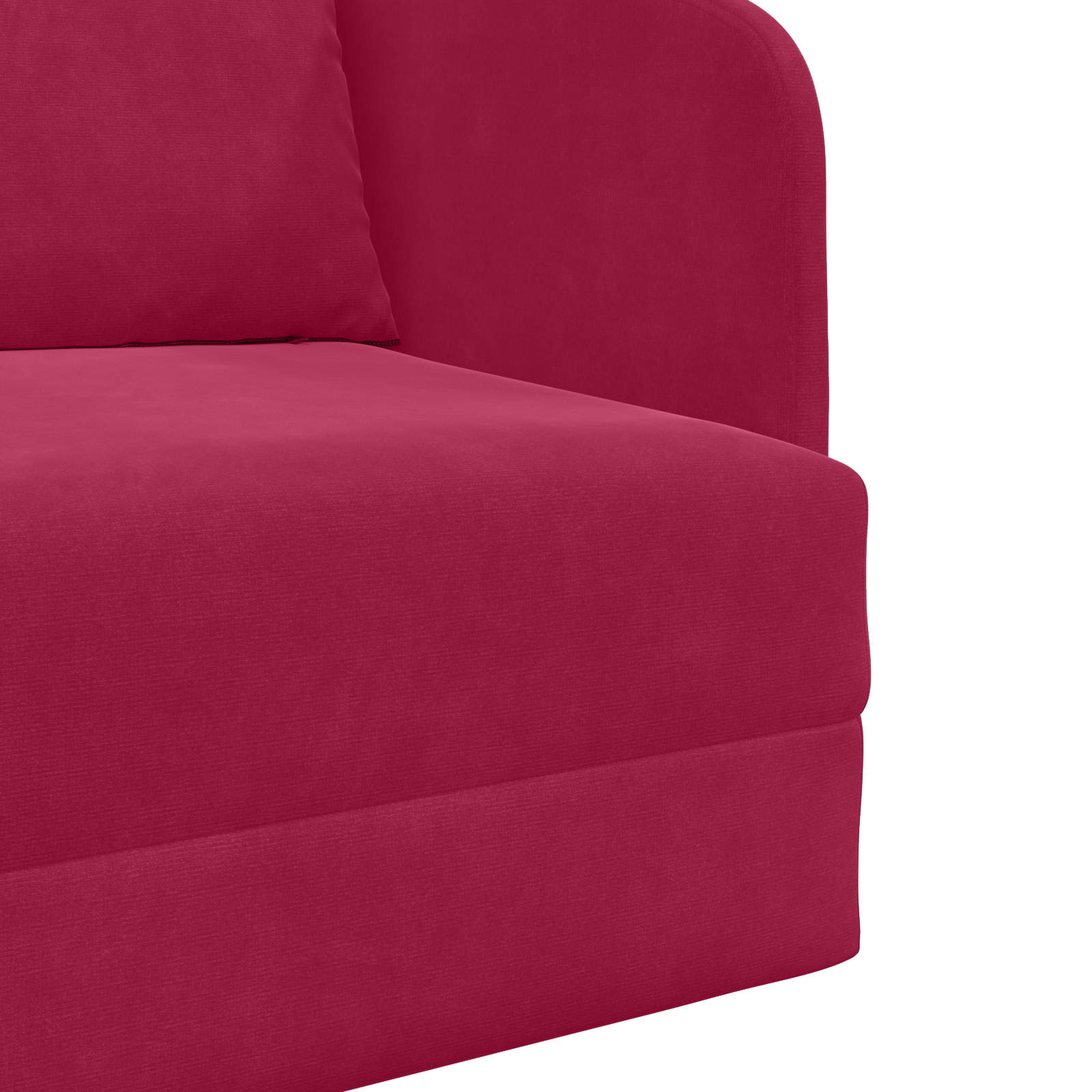 Divano letto Rosso Vino 65 x 80 x 83 cm Velluto | homemem39