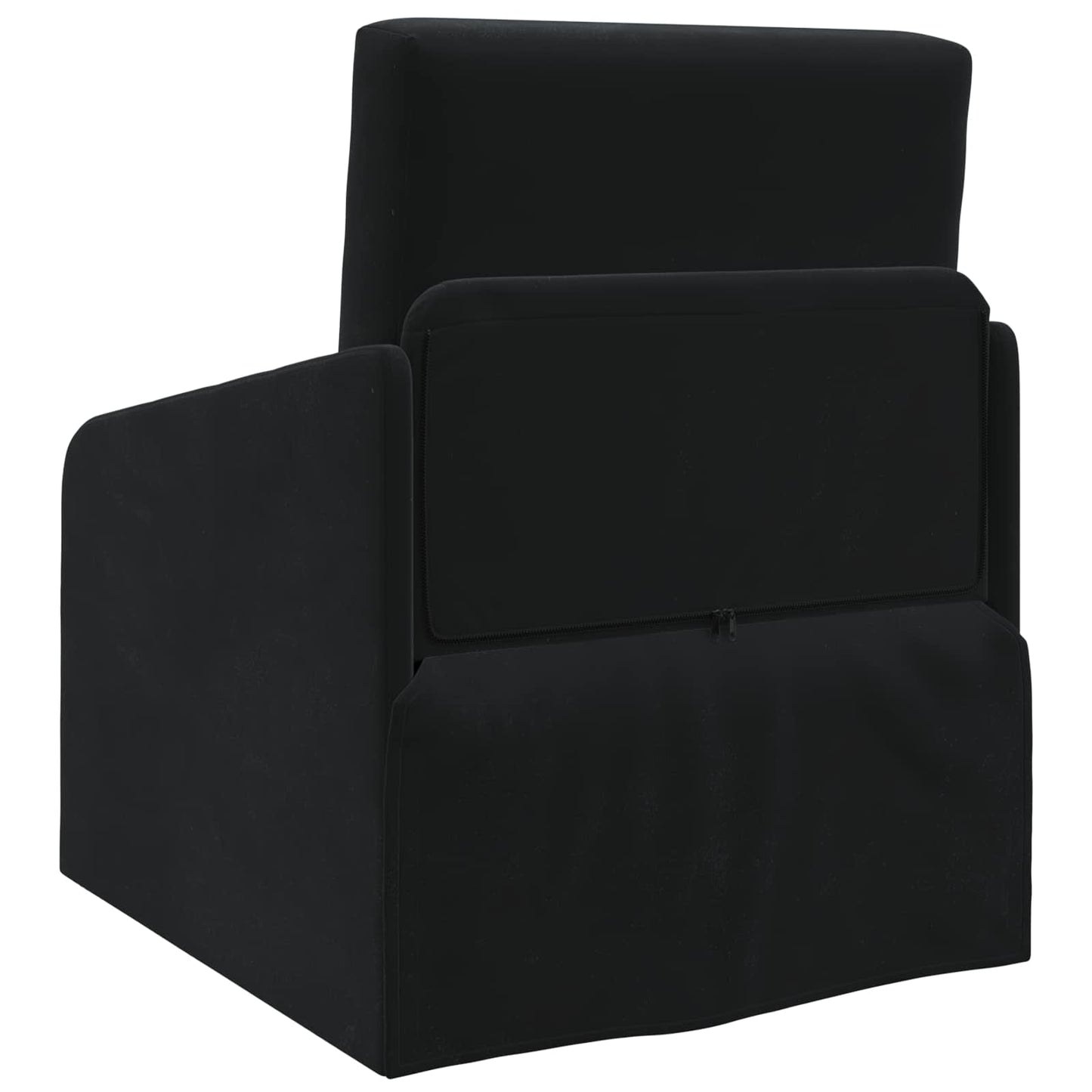 Divano letto Nero 65 x 80 x 83 cm Velluto | homemem39