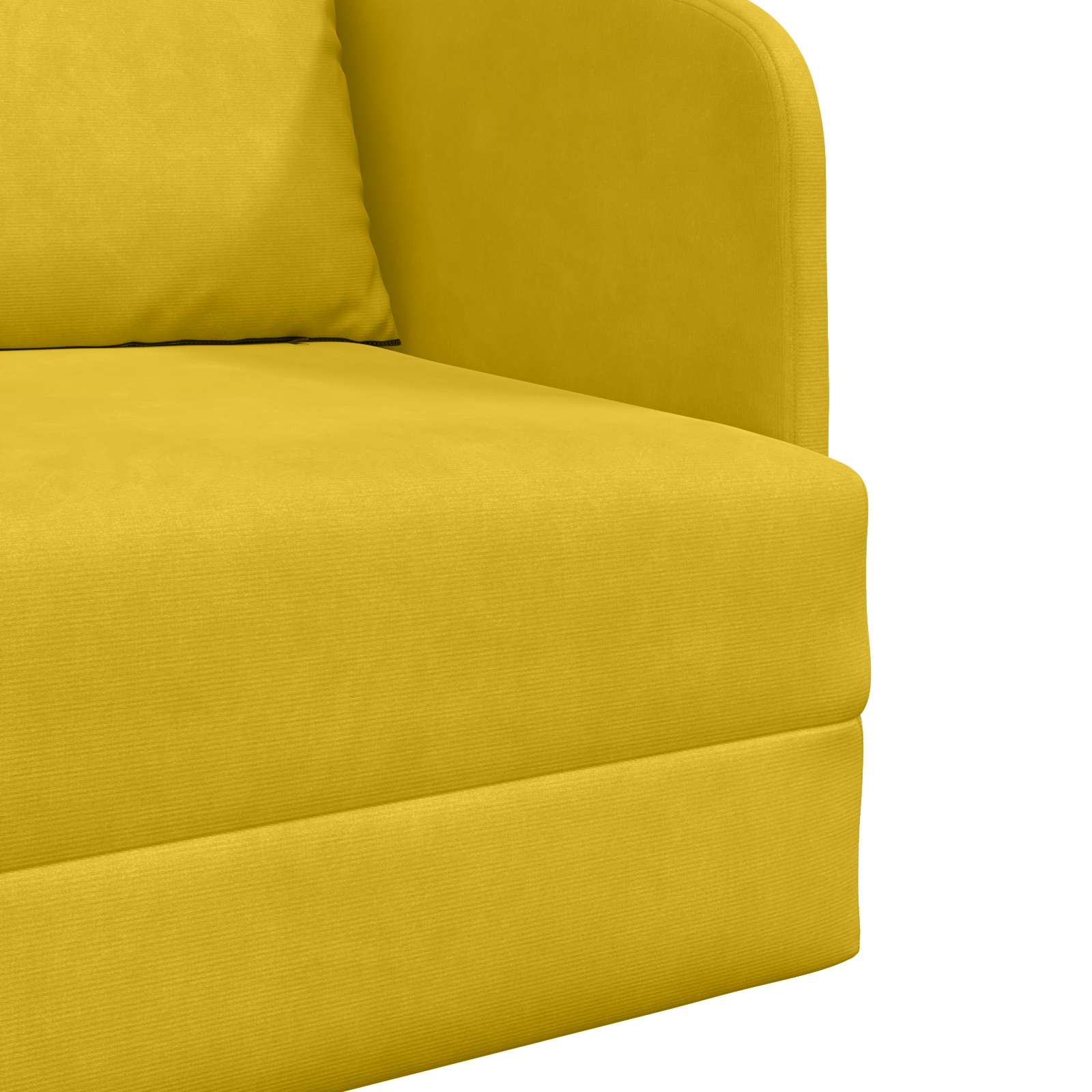 Divano letto Giallo 65 x 80 x 83 cm Velluto | homemem39