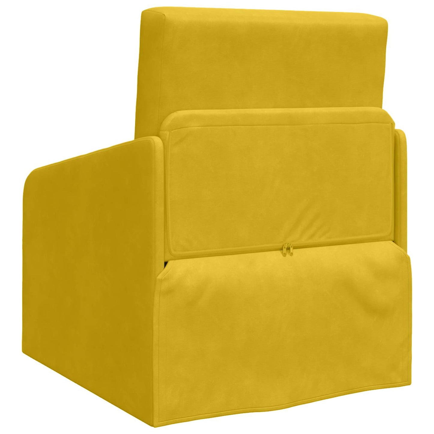 Divano letto Giallo 65 x 80 x 83 cm Velluto