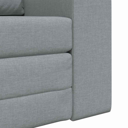 Divano letto Grigio chiaro 98 x 71 x 83 cm Tessuto | homemem39