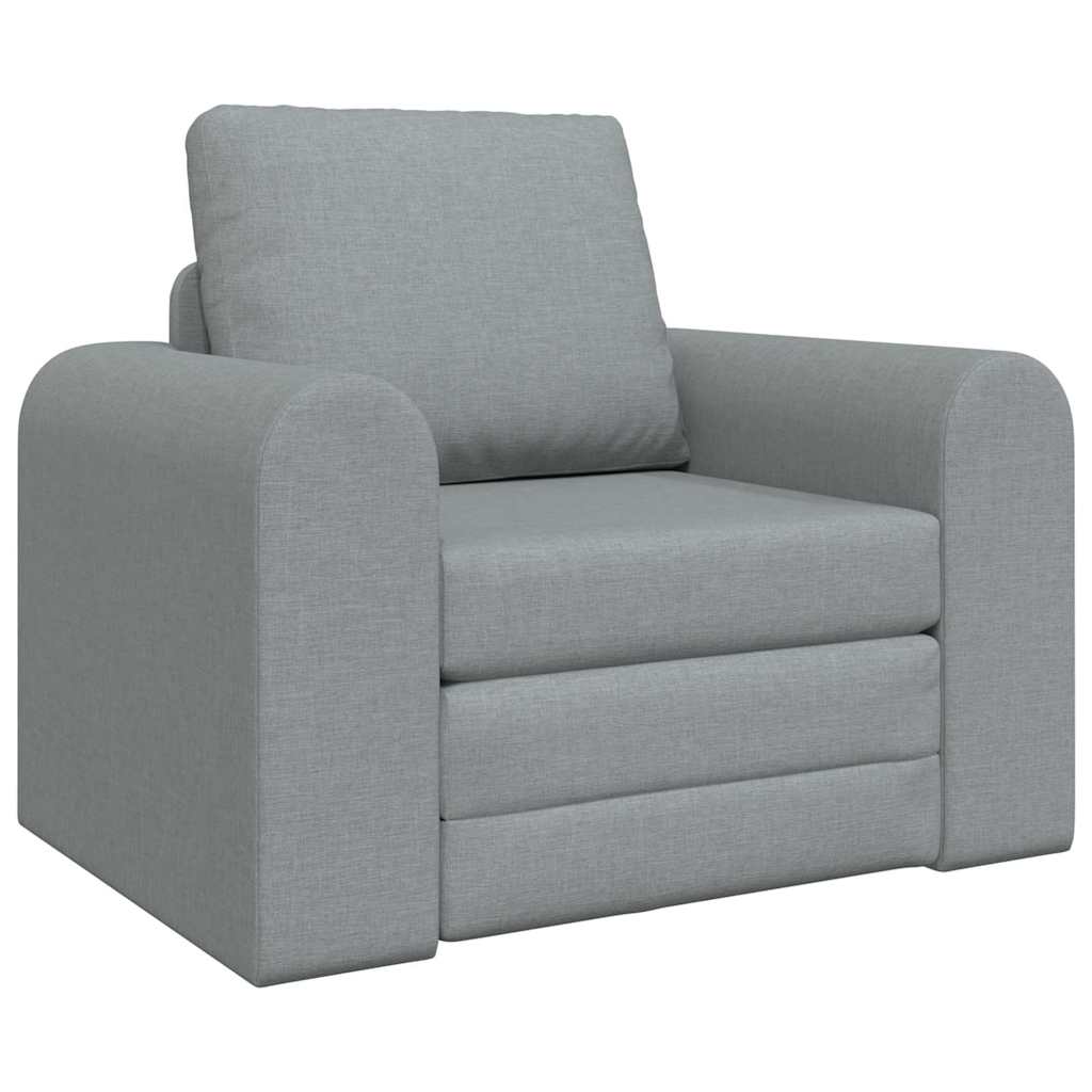 Divano letto Grigio chiaro 98 x 71 x 83 cm Tessuto | homemem39