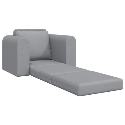 Divano letto Grigio chiaro 98 x 71 x 83 cm Tessuto | homemem39