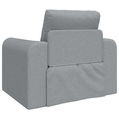 Divano letto Grigio chiaro 98 x 71 x 83 cm Tessuto