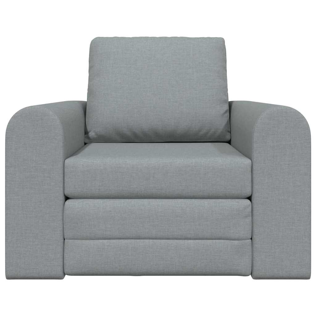 Divano letto Grigio chiaro 98 x 71 x 83 cm Tessuto | homemem39