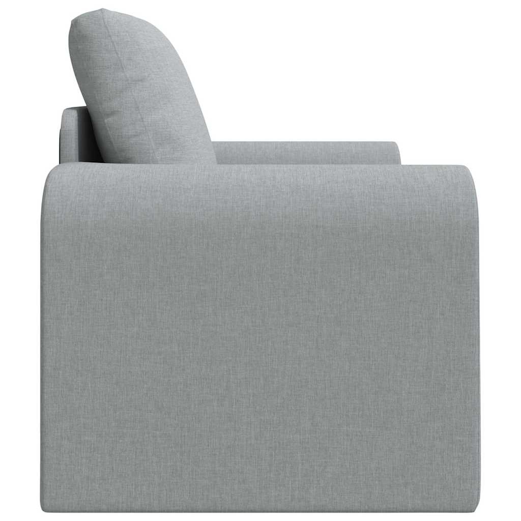 Divano letto Grigio chiaro 98 x 71 x 83 cm Tessuto | homemem39
