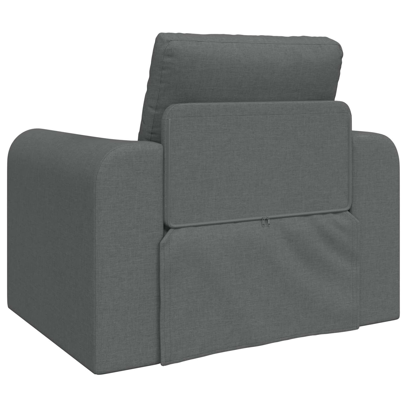Divano letto Grigio scuro 98 x 71 x 83 cm Tessuto | homemem39