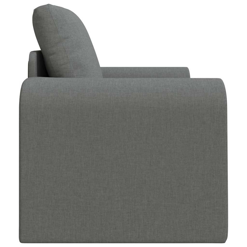 Divano letto Grigio scuro 98 x 71 x 83 cm Tessuto - homemem39