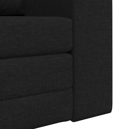 Divano letto Nero 98 x 71 x 83 cm Tessuto - homemem39