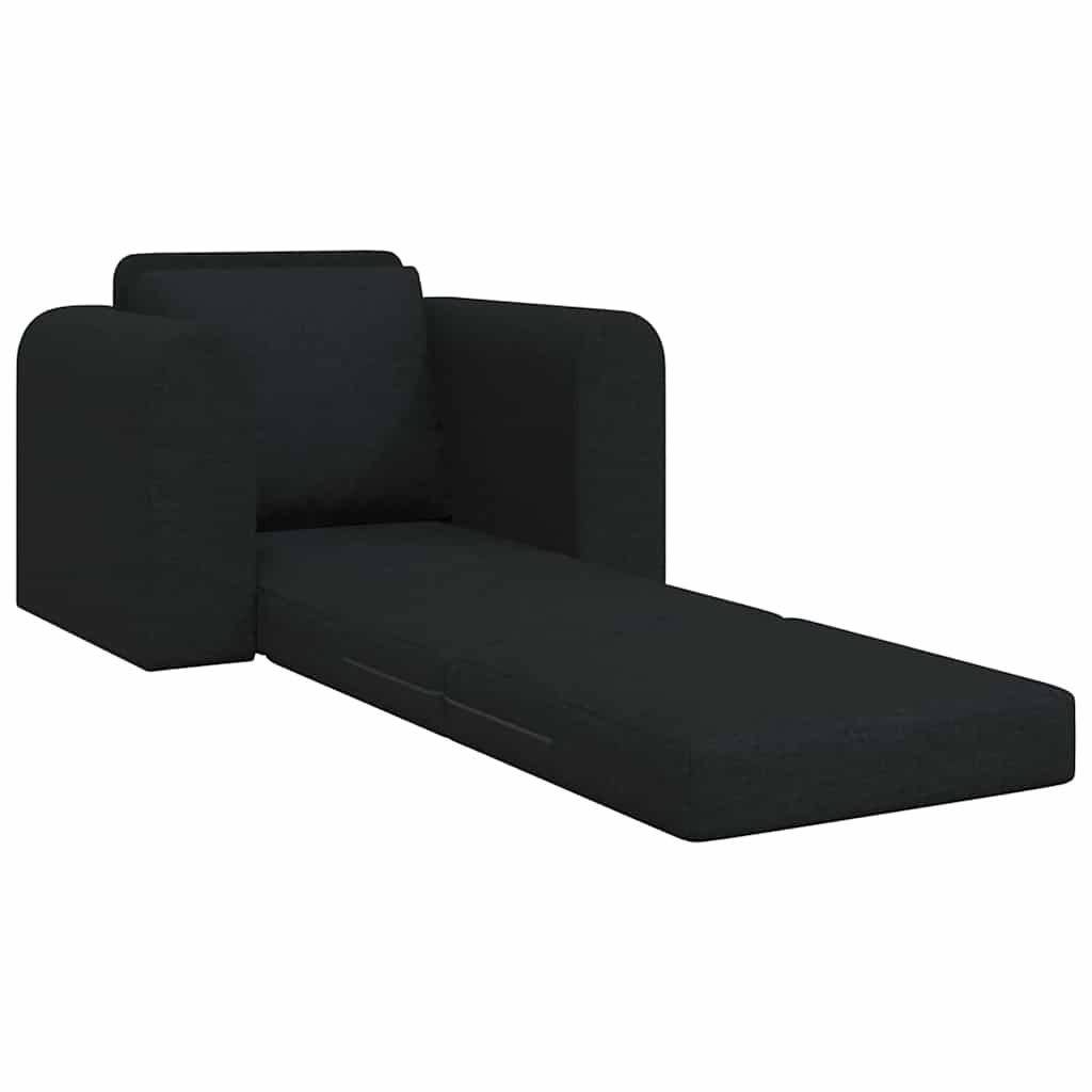 Divano letto Nero 98 x 71 x 83 cm Tessuto - homemem39