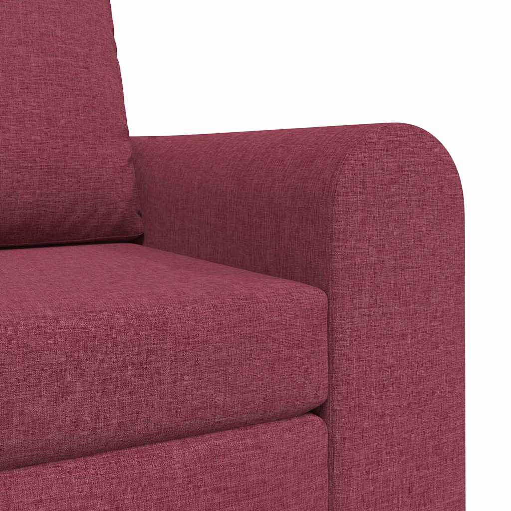 Divano letto Rosso vino 98 x 71 x 83 cm Tessuto - homemem39