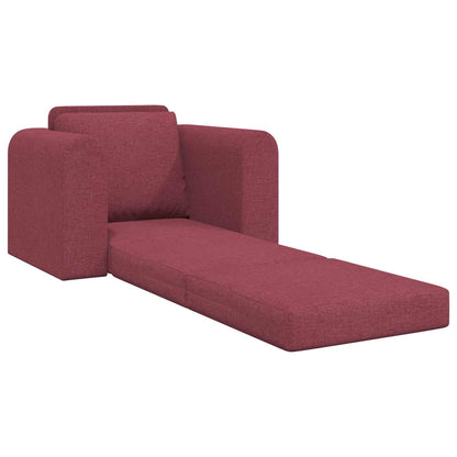 Divano letto Rosso Vino 98 x 71 x 83 cm Tessuto | homemem39