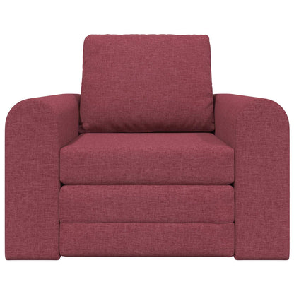 Divano letto Rosso Vino 98 x 71 x 83 cm Tessuto | homemem39