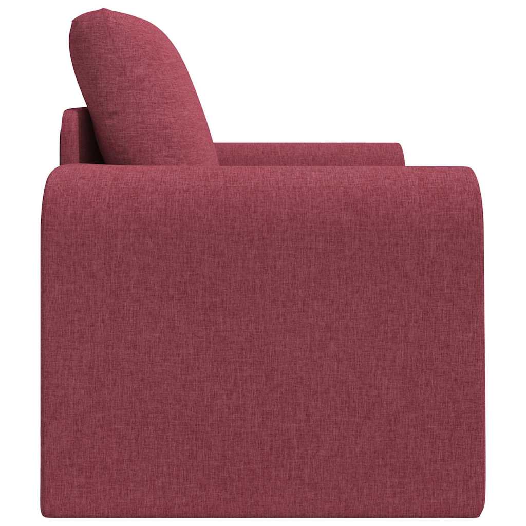 Divano letto Rosso vino 98 x 71 x 83 cm Tessuto - homemem39