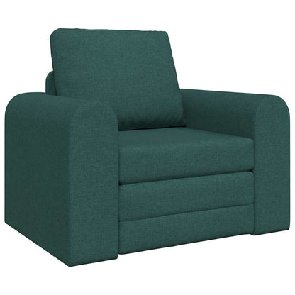 Divano letto Verde scuro 98 x 71 x 83 cm Tessuto - homemem39