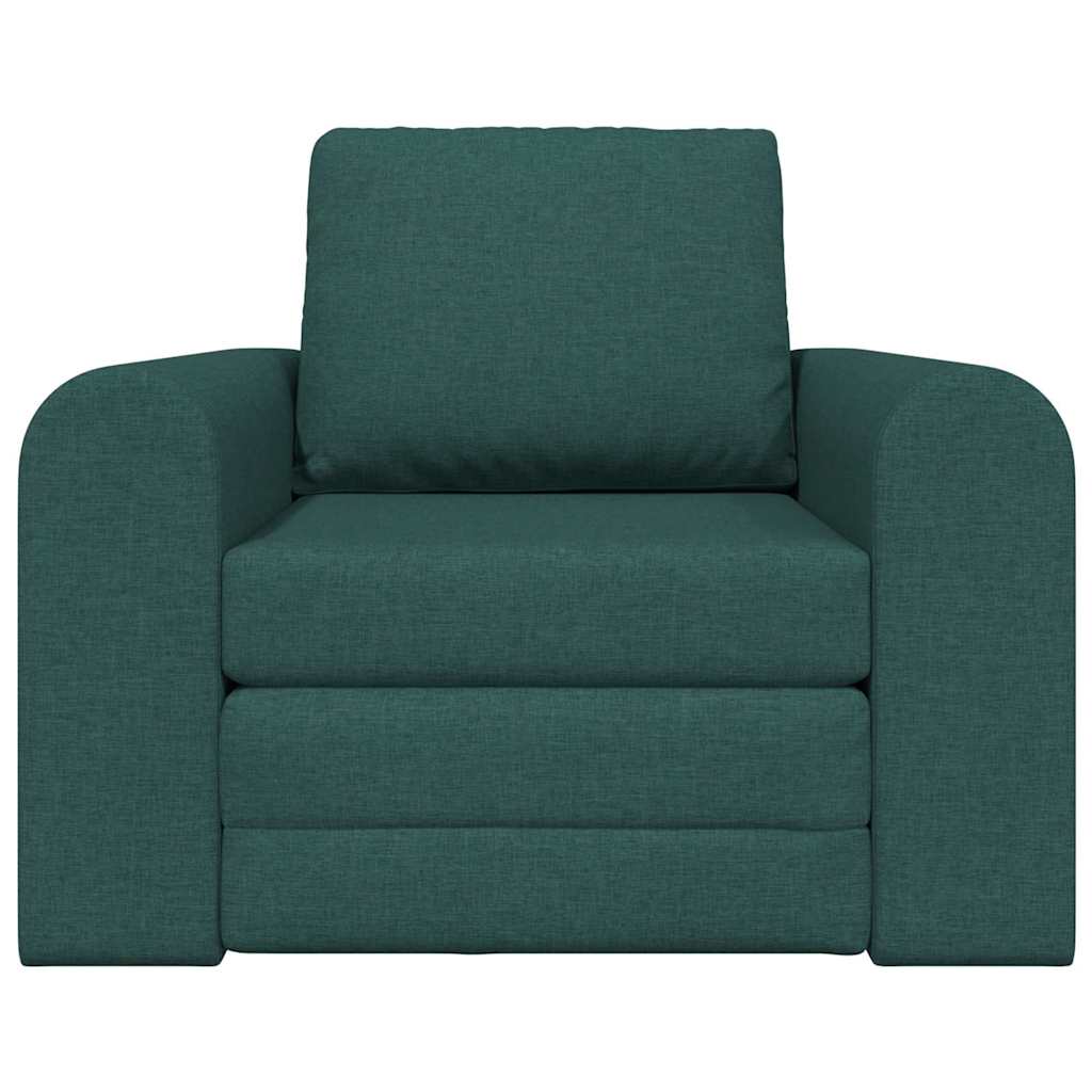 Divano letto Verde scuro 98 x 71 x 83 cm Tessuto - homemem39