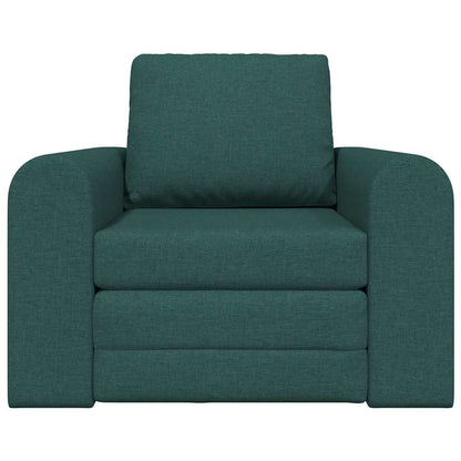 Divano letto Verde scuro 98 x 71 x 83 cm Tessuto - homemem39