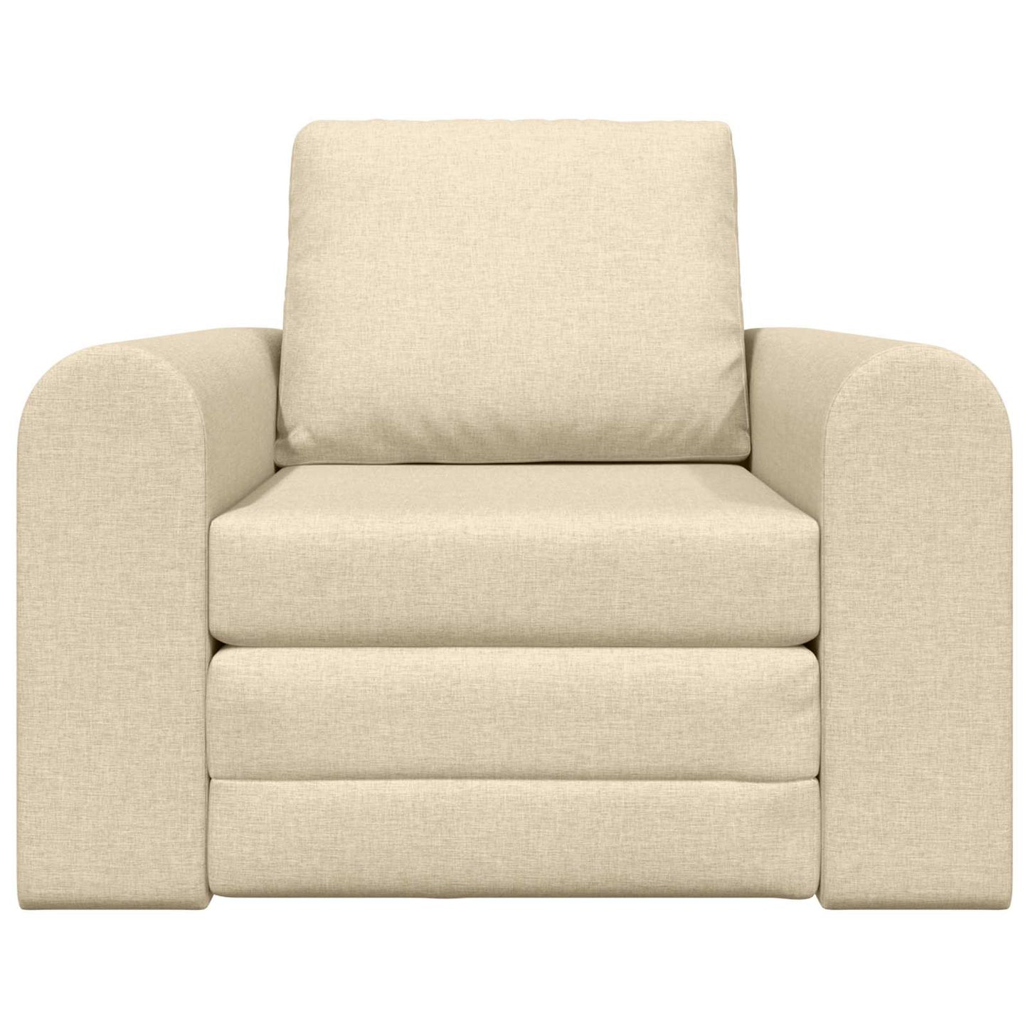 Divano letto Crema 98 x 71 x 83 cm Tessuto
