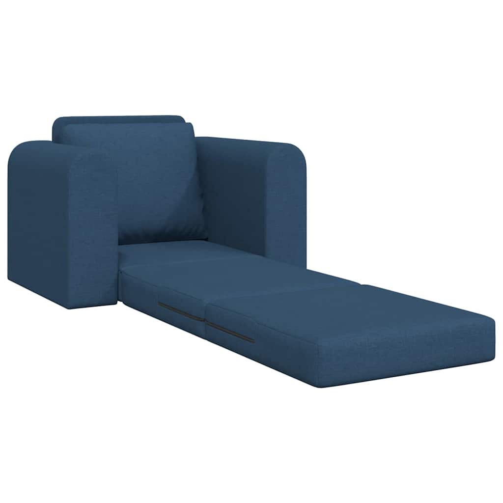 Divano letto Blu 98 x 71 x 83 cm Tessuto - homemem39