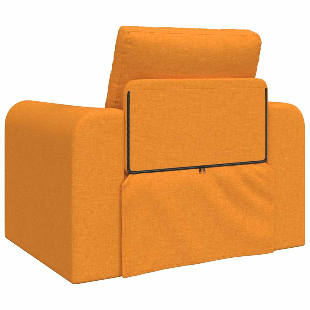 Divano letto Giallo scuro 98 x 71 x 83 cm Tessuto - homemem39