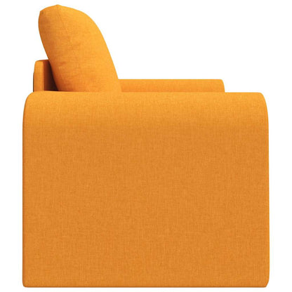 Divano letto Giallo scuro 98 x 71 x 83 cm Tessuto - homemem39