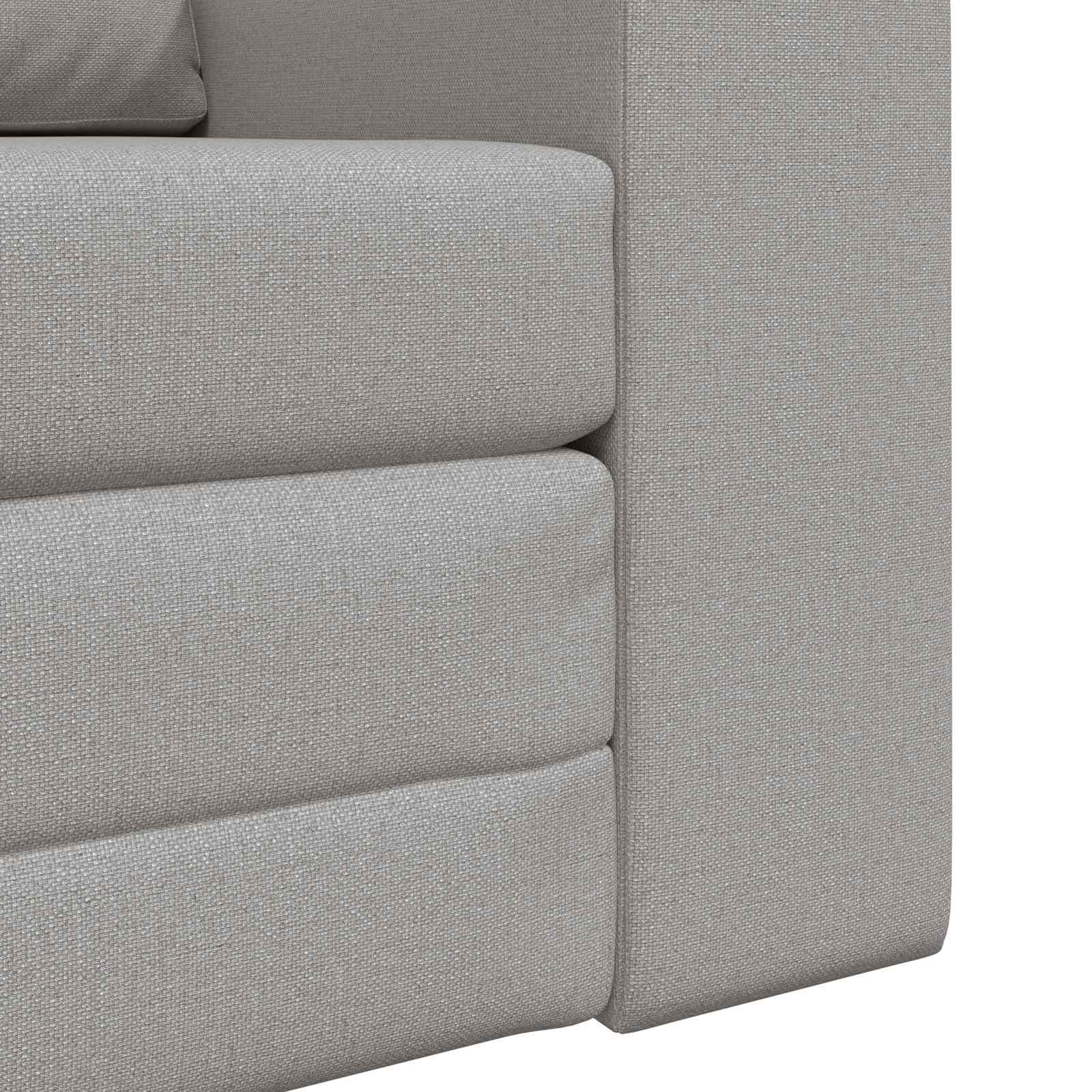 Divano letto Grigio Nuvola 98 x 71 x 83 cm Tessuto | homemem39