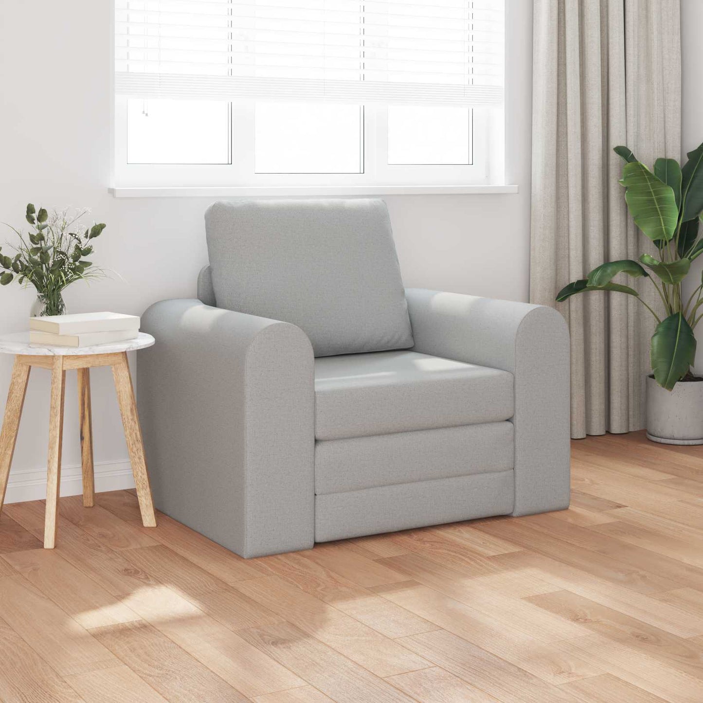 Divano letto Grigio Nuvola 98 x 71 x 83 cm Tessuto