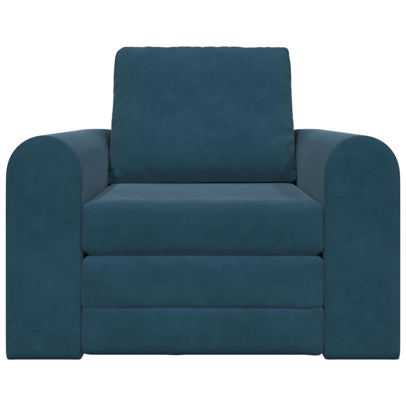Divano letto Blu 98 x 71 x 83 cm Velluto | homemem39