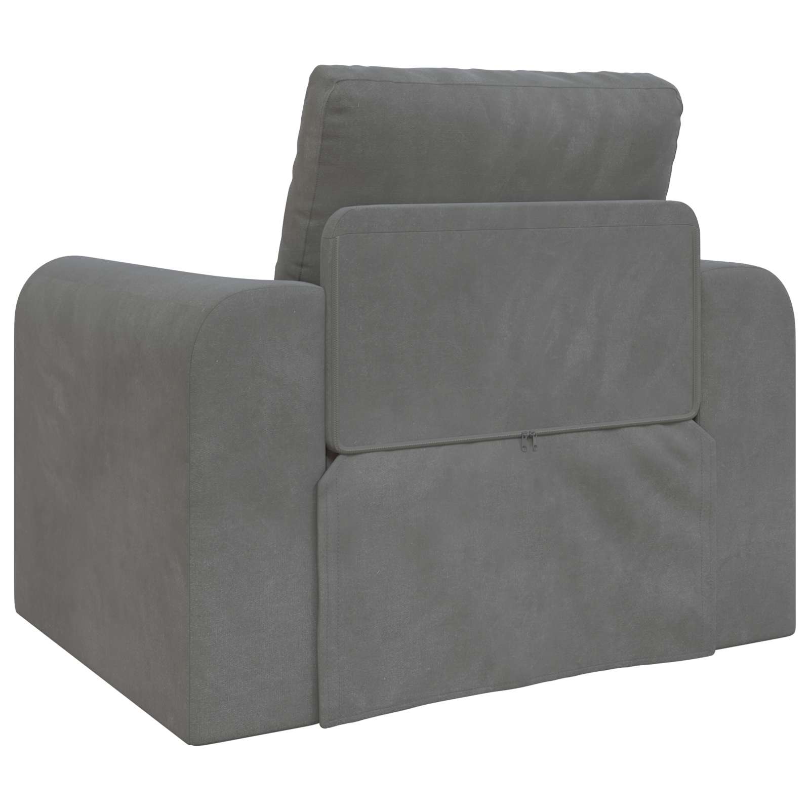 Divano letto Grigio scuro 98 x 71 x 83 cm Velluto | homemem39