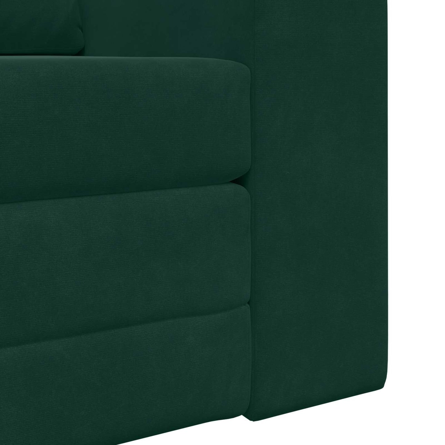 Divano letto Verde Scuro 98 x 71 x 83 cm Velluto | homemem39