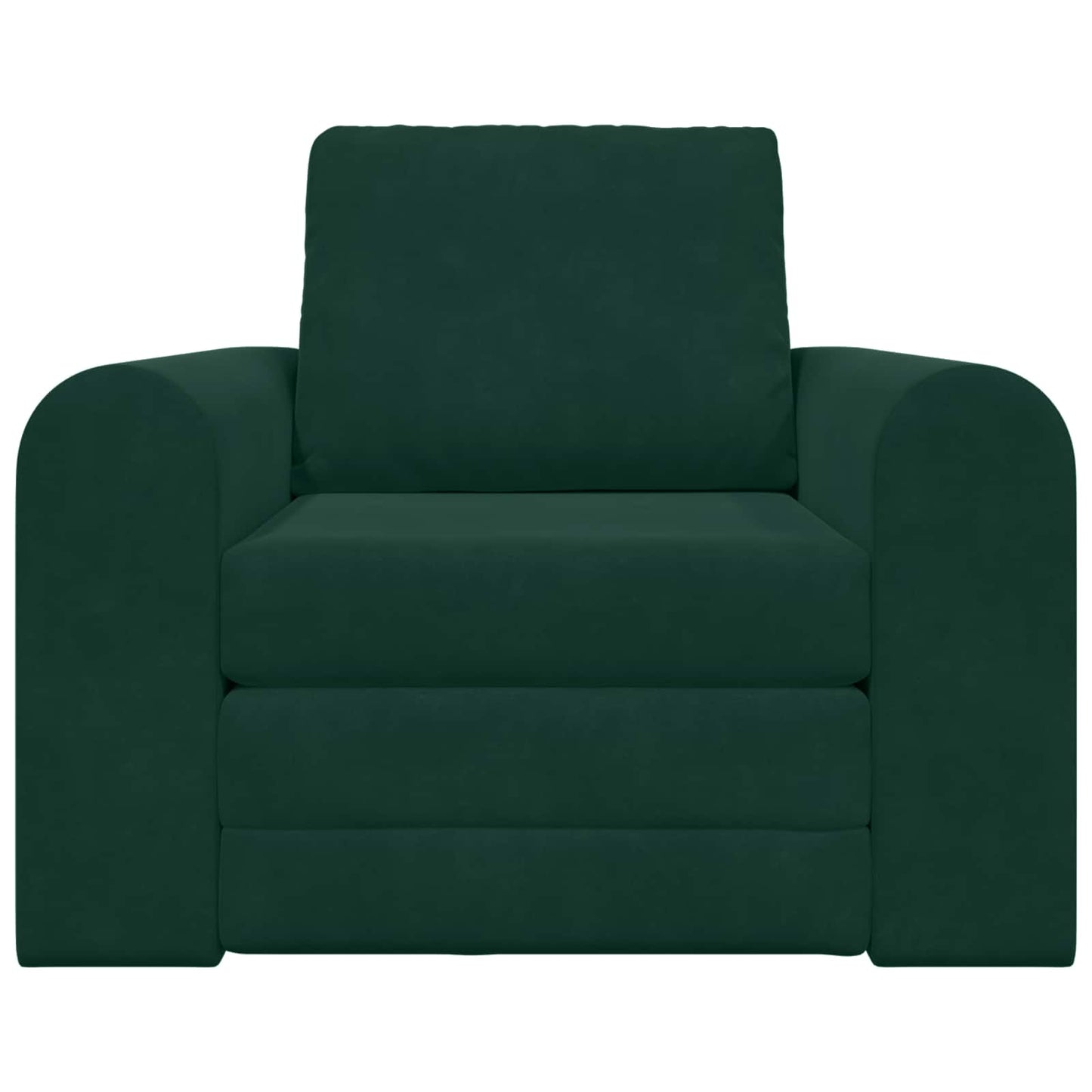 Divano letto Verde Scuro 98 x 71 x 83 cm Velluto | homemem39