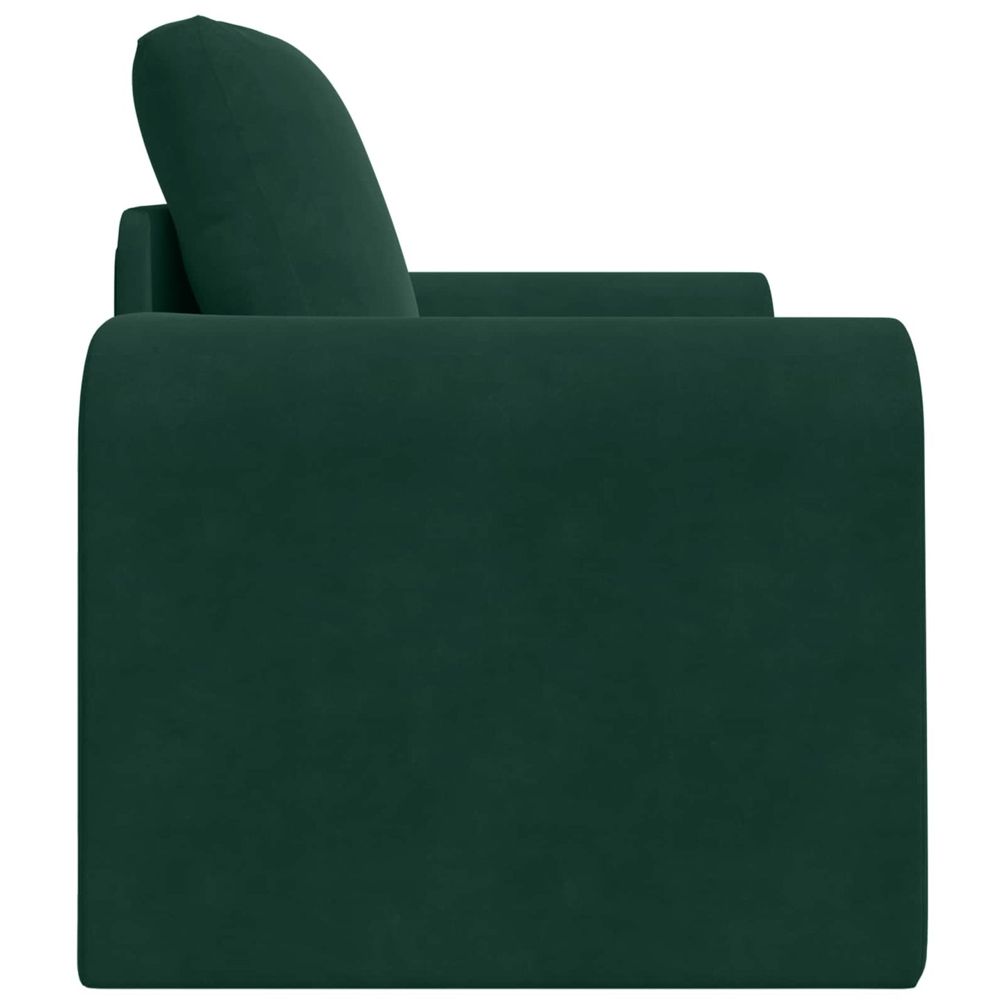 Divano letto Verde Scuro 98 x 71 x 83 cm Velluto | homemem39