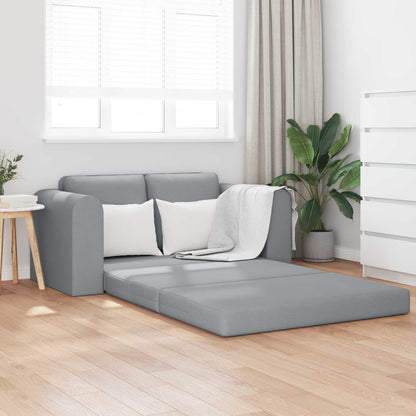Divano letto 60cm Grigio chiaro Tessuto