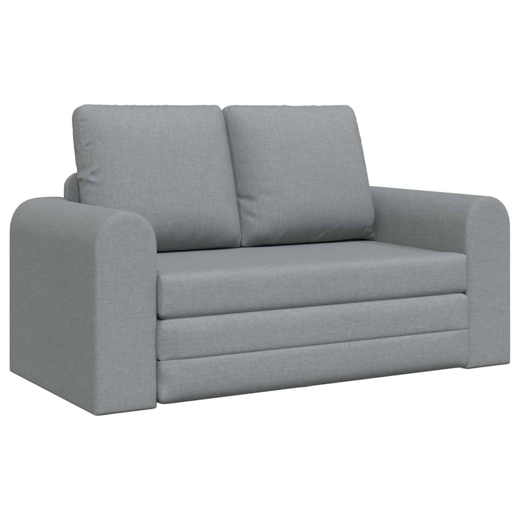 Divano letto Grigio chiaro 148 x 71 x 83 cm Tessuto - homemem39