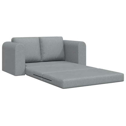 Divano letto Grigio chiaro 148 x 71 x 83 cm Tessuto - homemem39