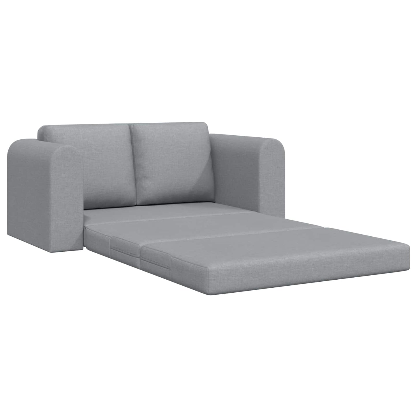 Divano letto 60cm Grigio chiaro Tessuto